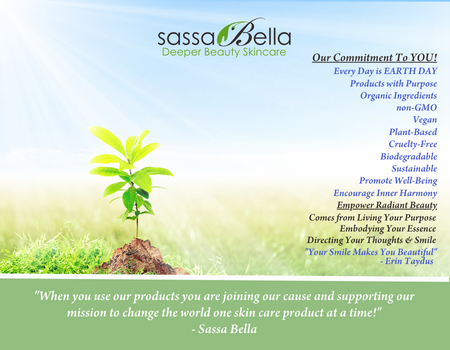 Every Day is EARTH DAY at Sassa Bella