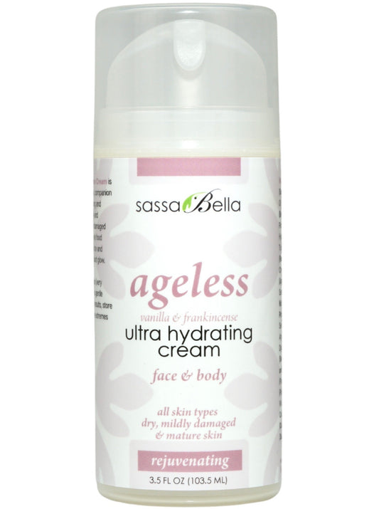 Ageless Ultra Hydrating Face Cream - Vanilla Frankincense - 3.5floz