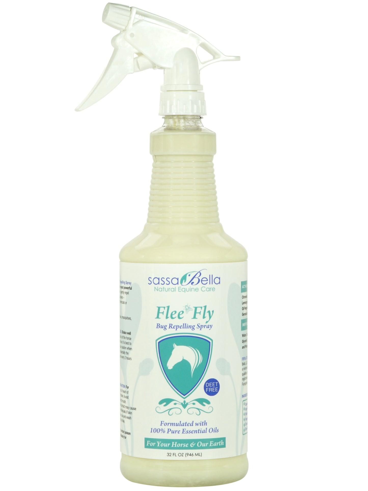 Equine Flee Fly Bug Spray - 32 floz (946ml)
