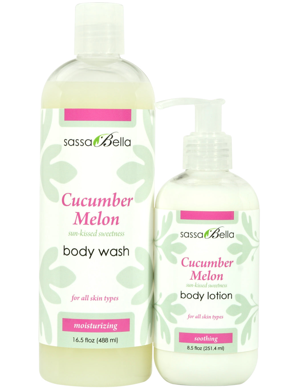 Cucumber Melon Body Care Set