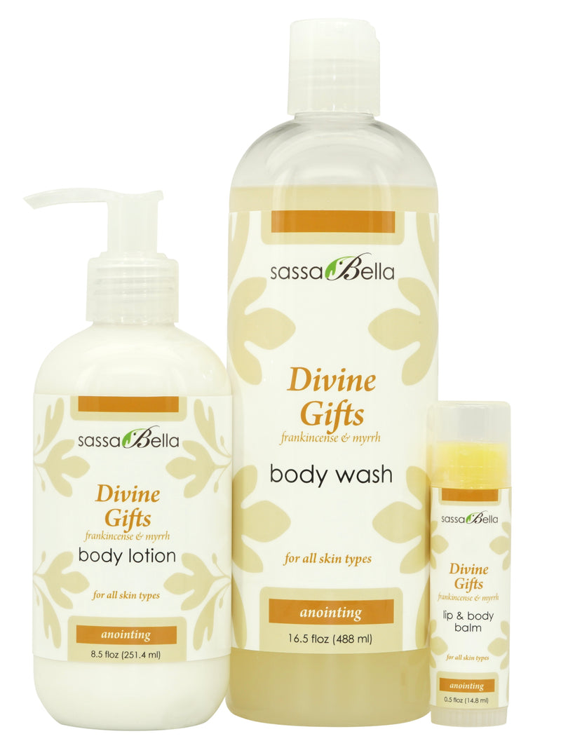 Divine Gifts - Frankincense & Myrrh Body Care Set