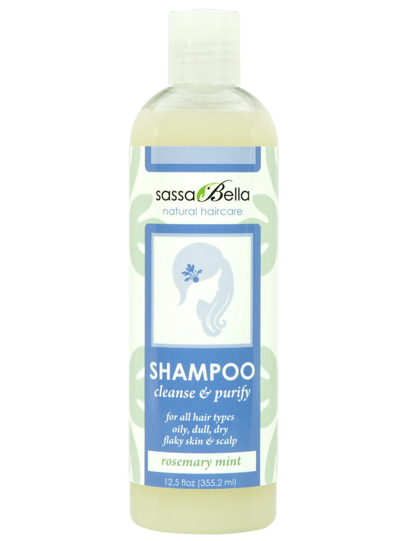 Shampoo - Cleanse & Purfying - Rosemary Mint - 12floz